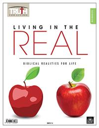 Image for 0112 Living in the Real: Biblical Realities for Life   Adult Transparency Packet