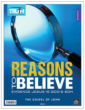 Image for 0141 Reasons to Believe: Evidence Jesus is God's Son Transparency Packet