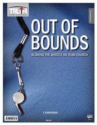 Image for 0185 Out of Bounds: Blowing the Whistle on Team Church: 1 Corinthians Adult Transparency Packet