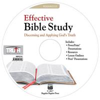 Image for 0191 Effective Bible Study: Discerning and Applying God's Truth Adult Resource CD