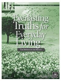 Image for 1637 Everlasting Truths: The Sermon on the Mount  Adult Transparency Packet