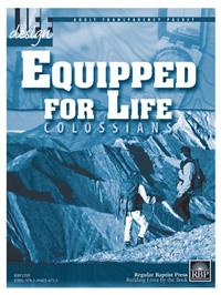 Image for 1705 Equipped for Life: Colossians  Adult Transparency Packet
