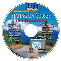 Image for 1716 Staying on Course: 1, 2 Thessalonians  Adult Teacher Resource CD-ROM