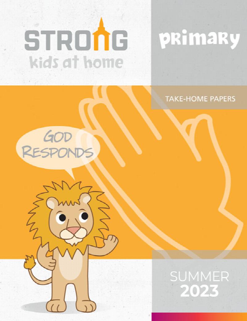 Image for 23059 Primary Strong Kids at Home (Take-Home Papers) ESV