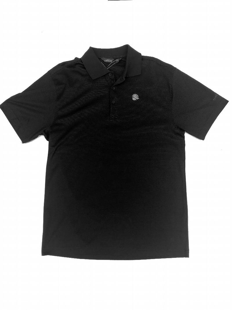 Image for M Black Eddie Bauer Polo Medium