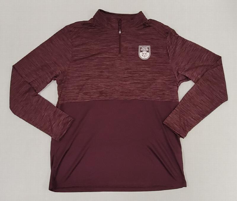 Image for L Shadow Tonal Maroon Pullover Large