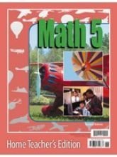 Image for Math 5 for Christian schools