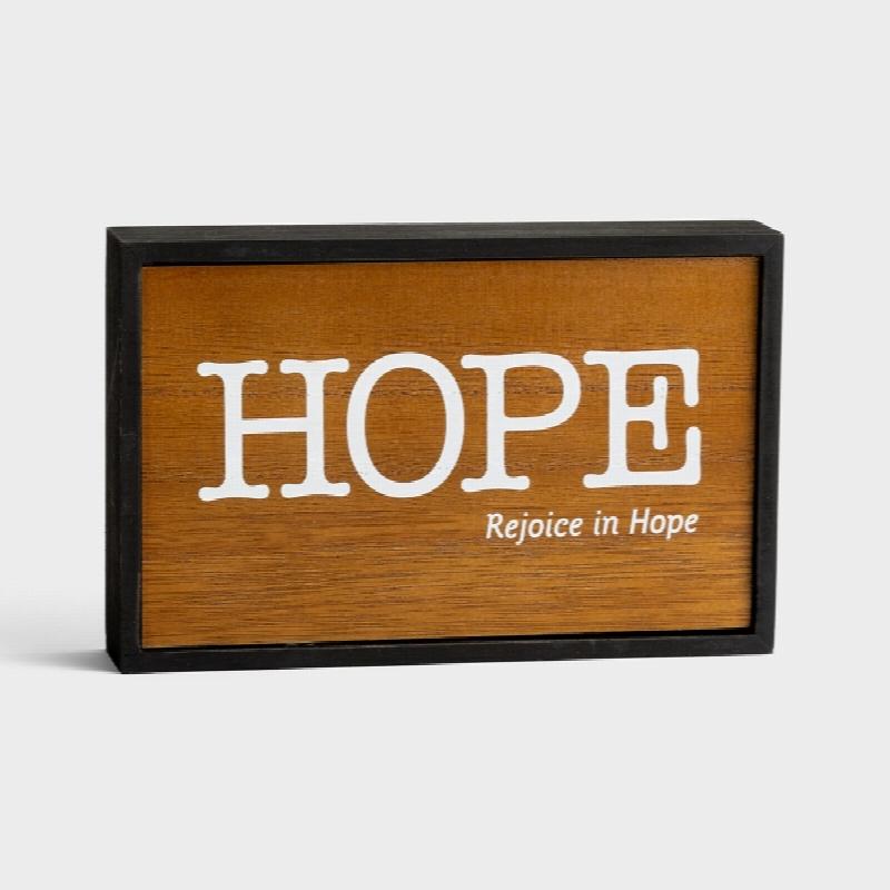 Image for Dayspring Box Sign Hope (7'x1.14'x4.5')  10390